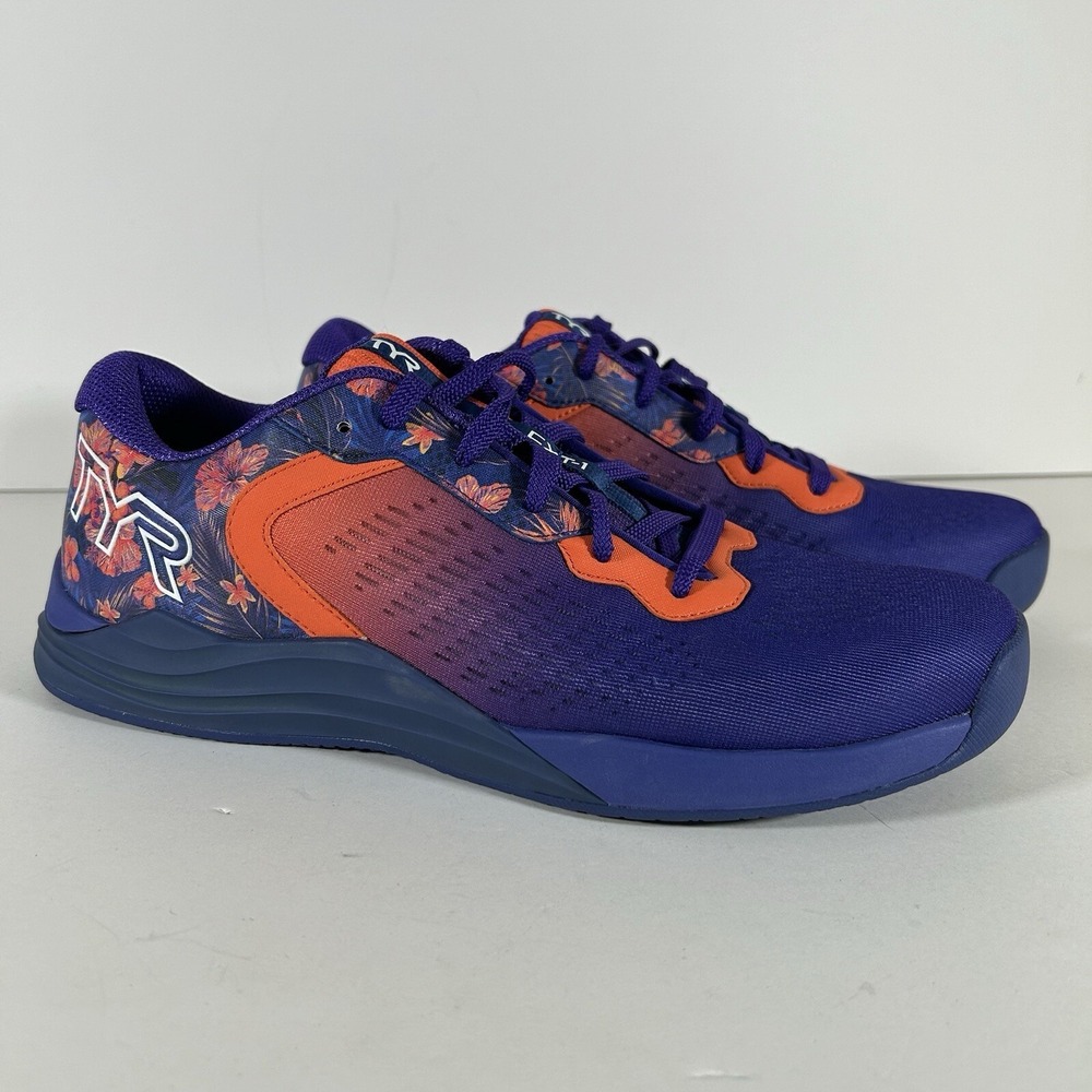 TYR CXT-1 Trainer Men's Shoes Size 11 Women's 12.5 Multicolor Floral Pattern Gym